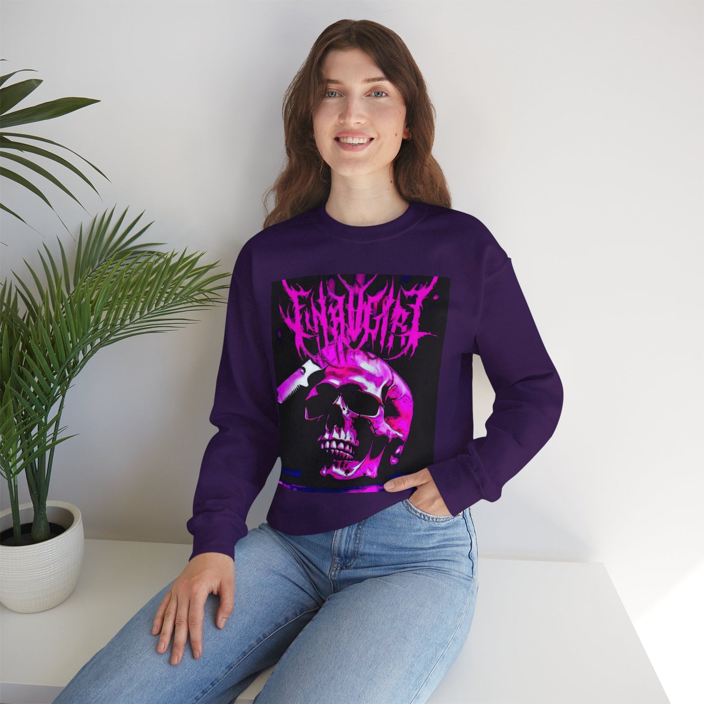 Unisex Final Girl Crewneck Sweatshirt