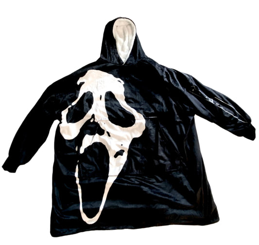 Unisex Scream Hooded Blanket